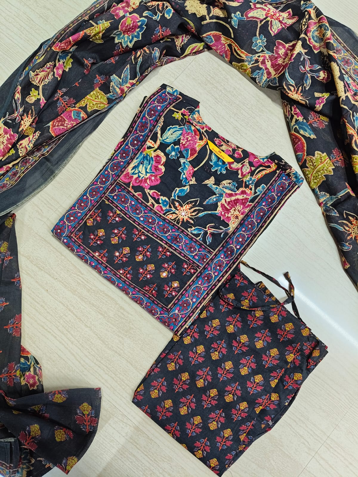 Budgeted Cotton 3 Piece Set - BC111