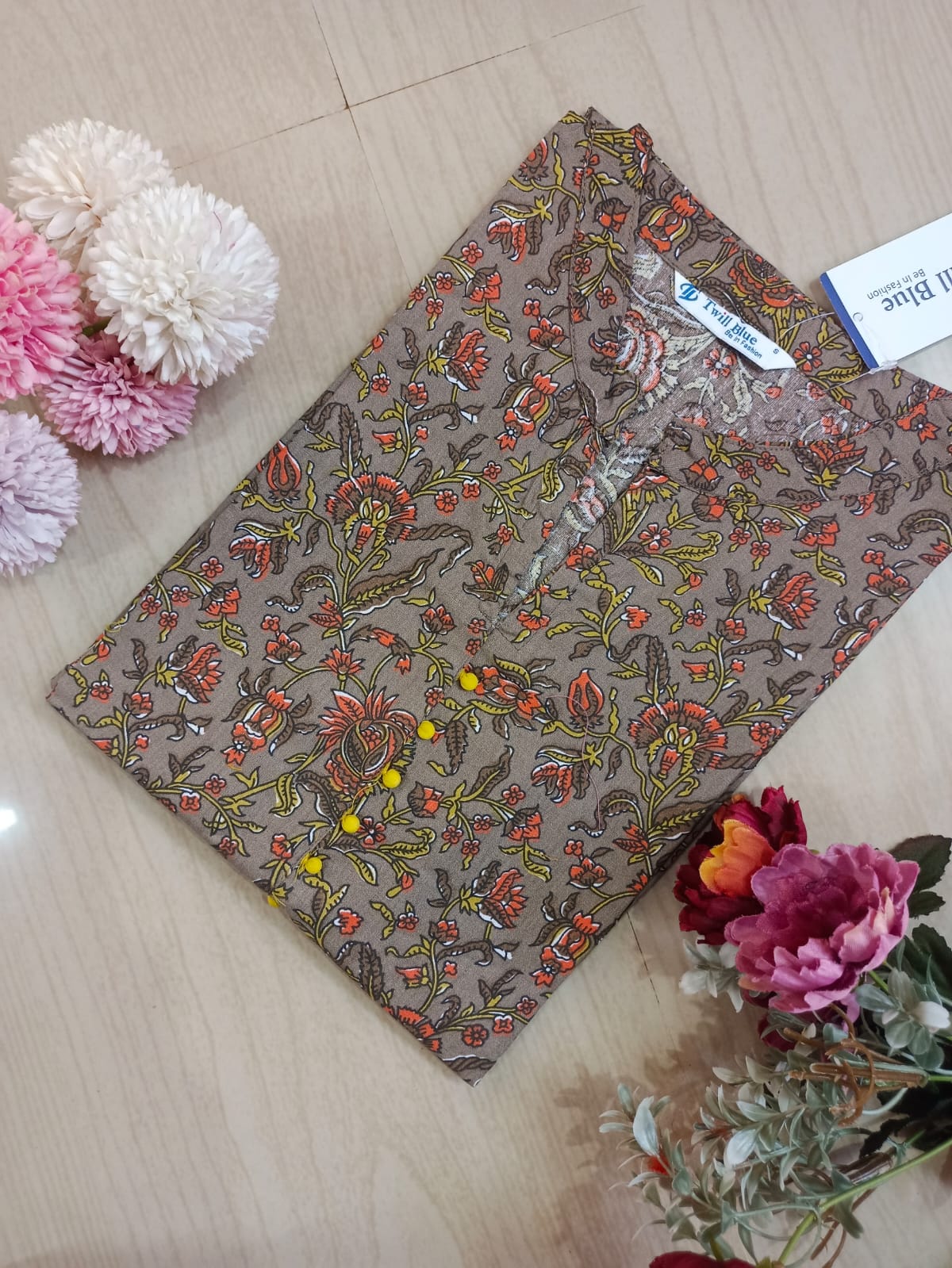 Kalamkari Kurtis KK12