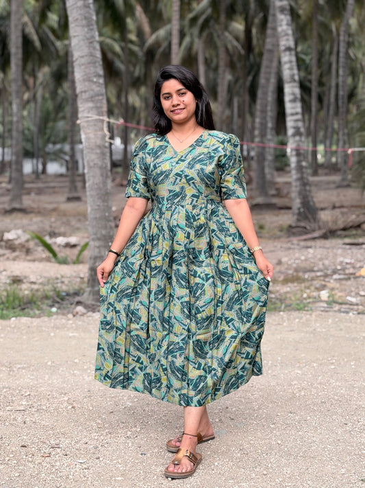 Premium Rayon Frock  CFF137