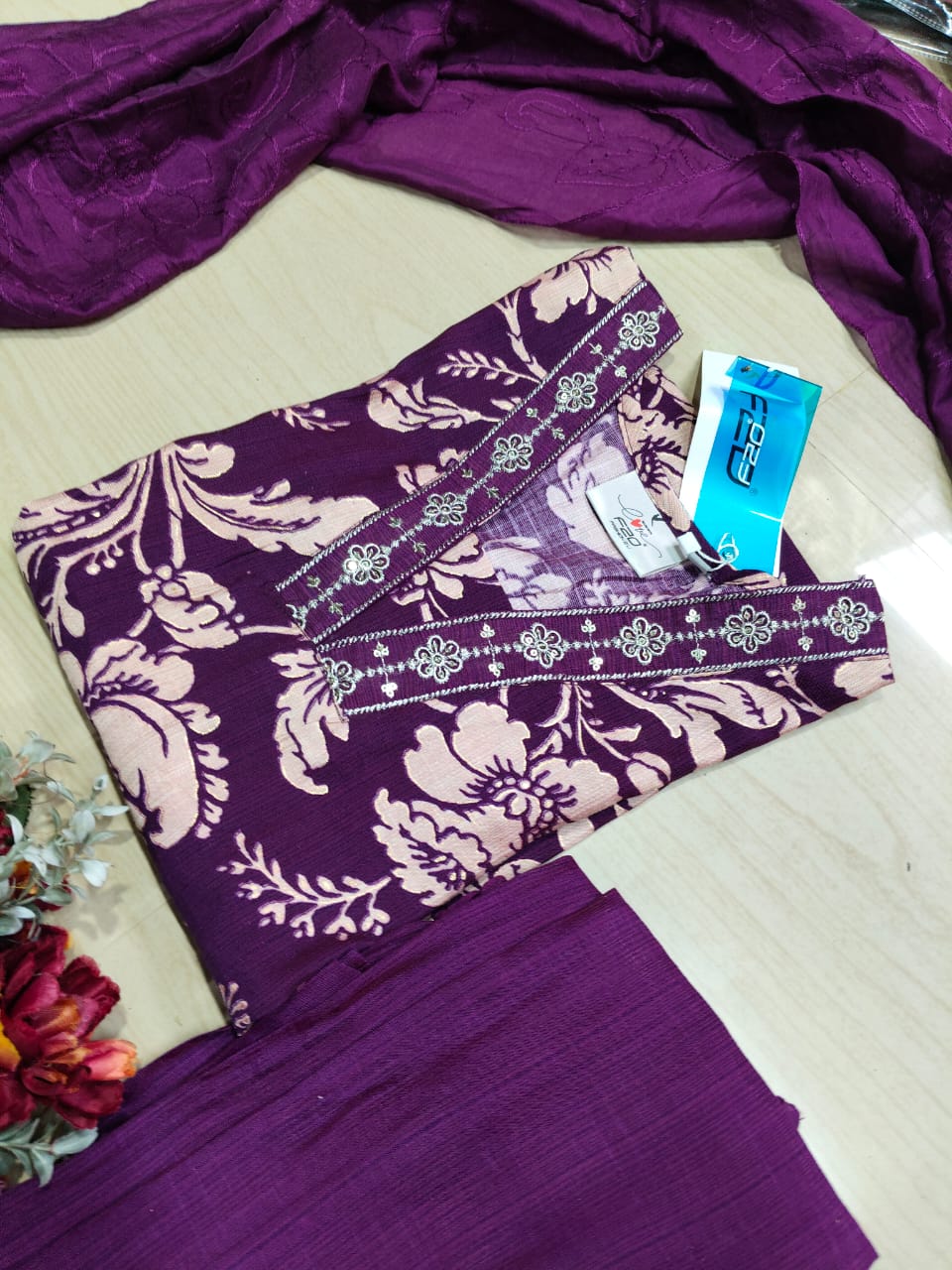 Premium Shiny Vetican Silk Kurti - SVK15