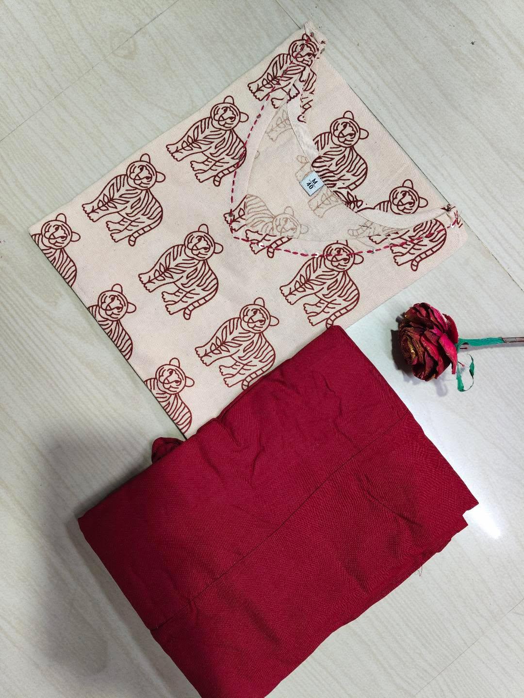 Short Kurthi With Pant  SKP12