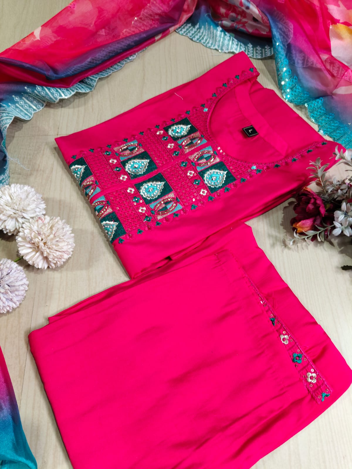 Visithra Silk Duppata Sets  VDS18