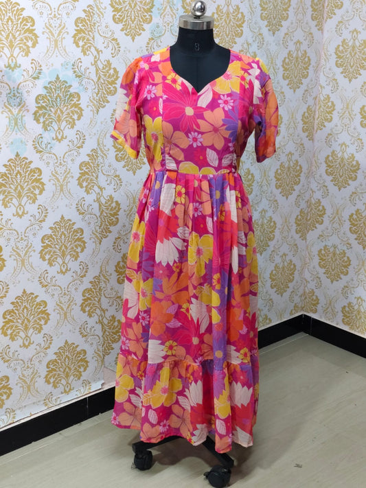 Georgette Feeding Frock GEF20