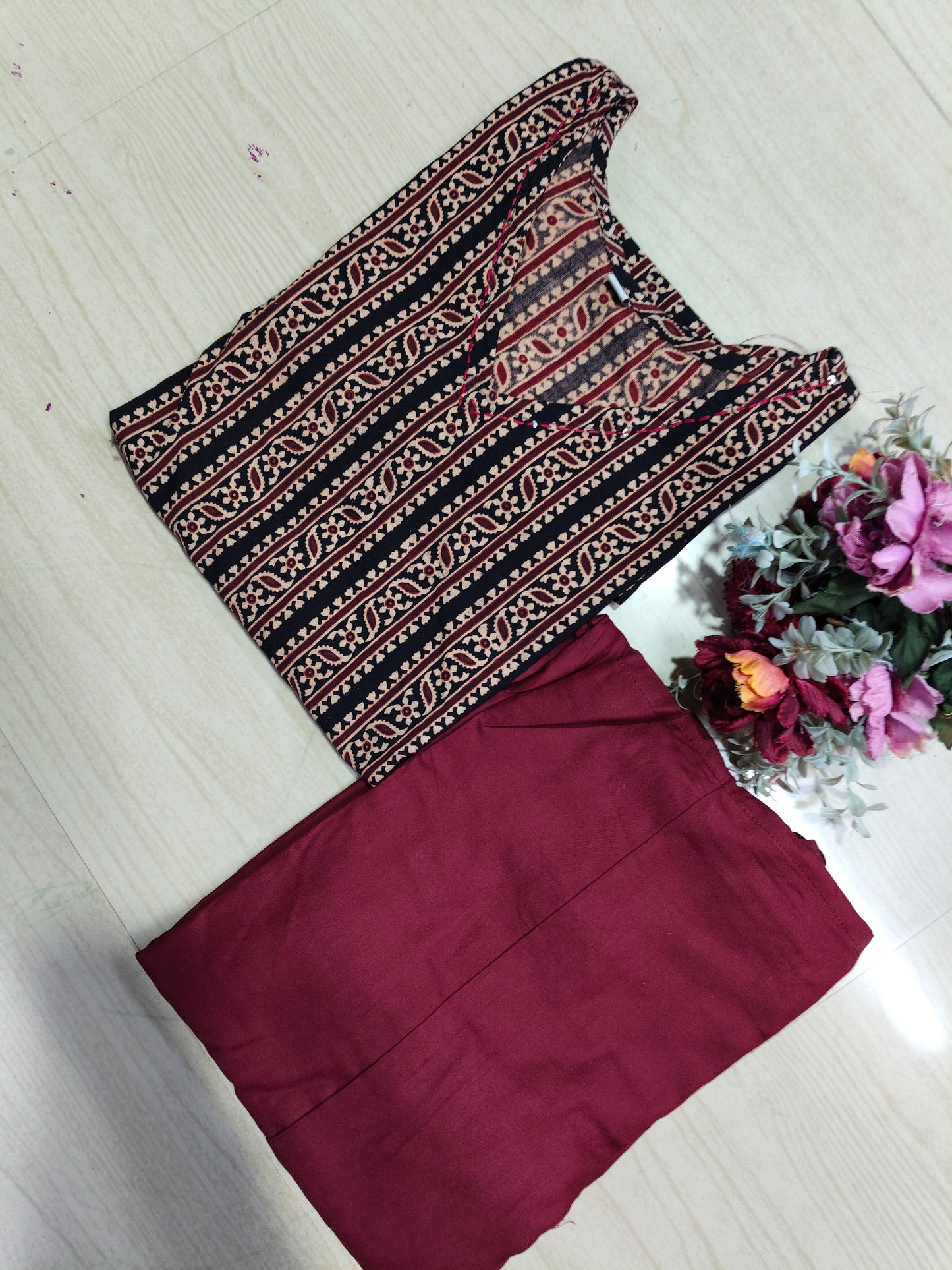 Short Kurthi With Palazzo  SKP23