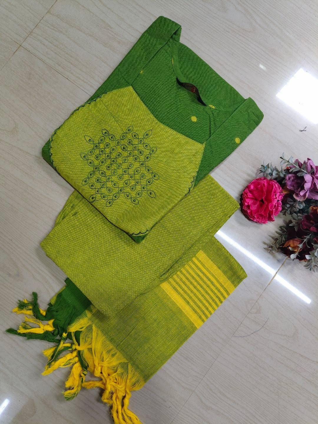 Petals Dupatta Sets  FDS265