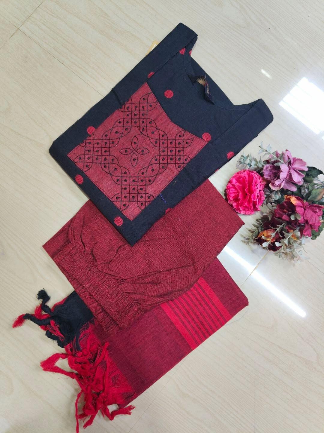 Petals Dupatta Sets  FDS267