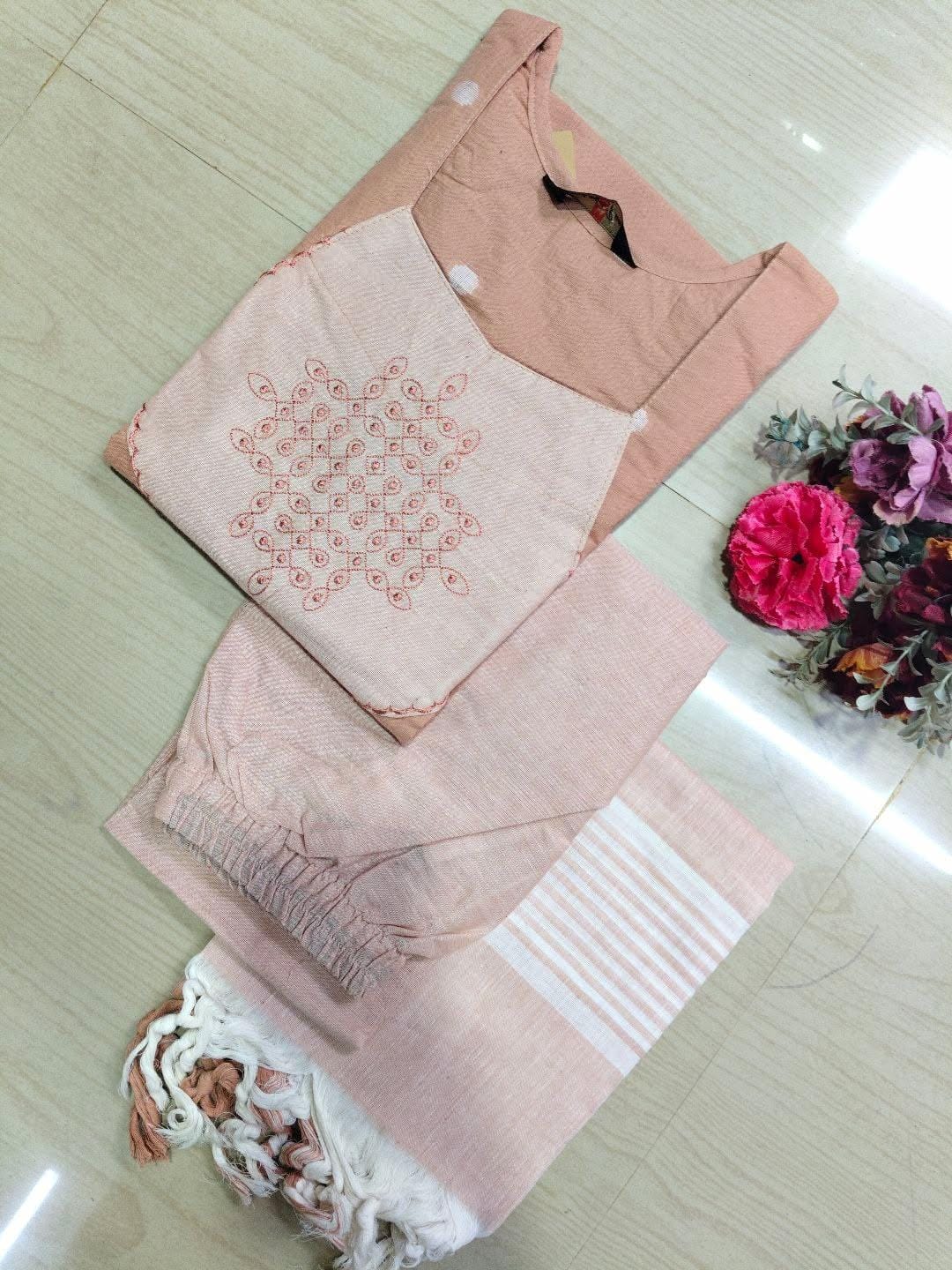 Petals Dupatta Sets  FDS268