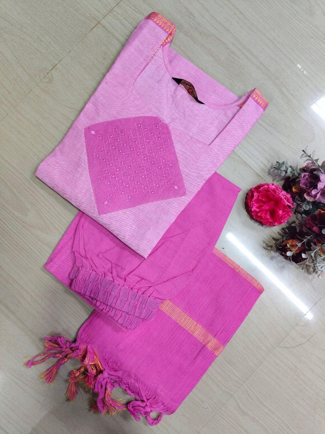Petals Dupatta Sets  FDS272