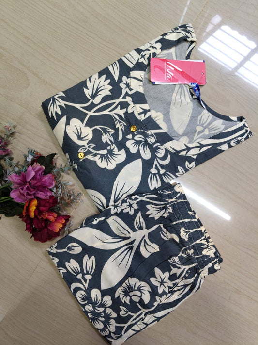 Cotton Capsule Kurti - PK127