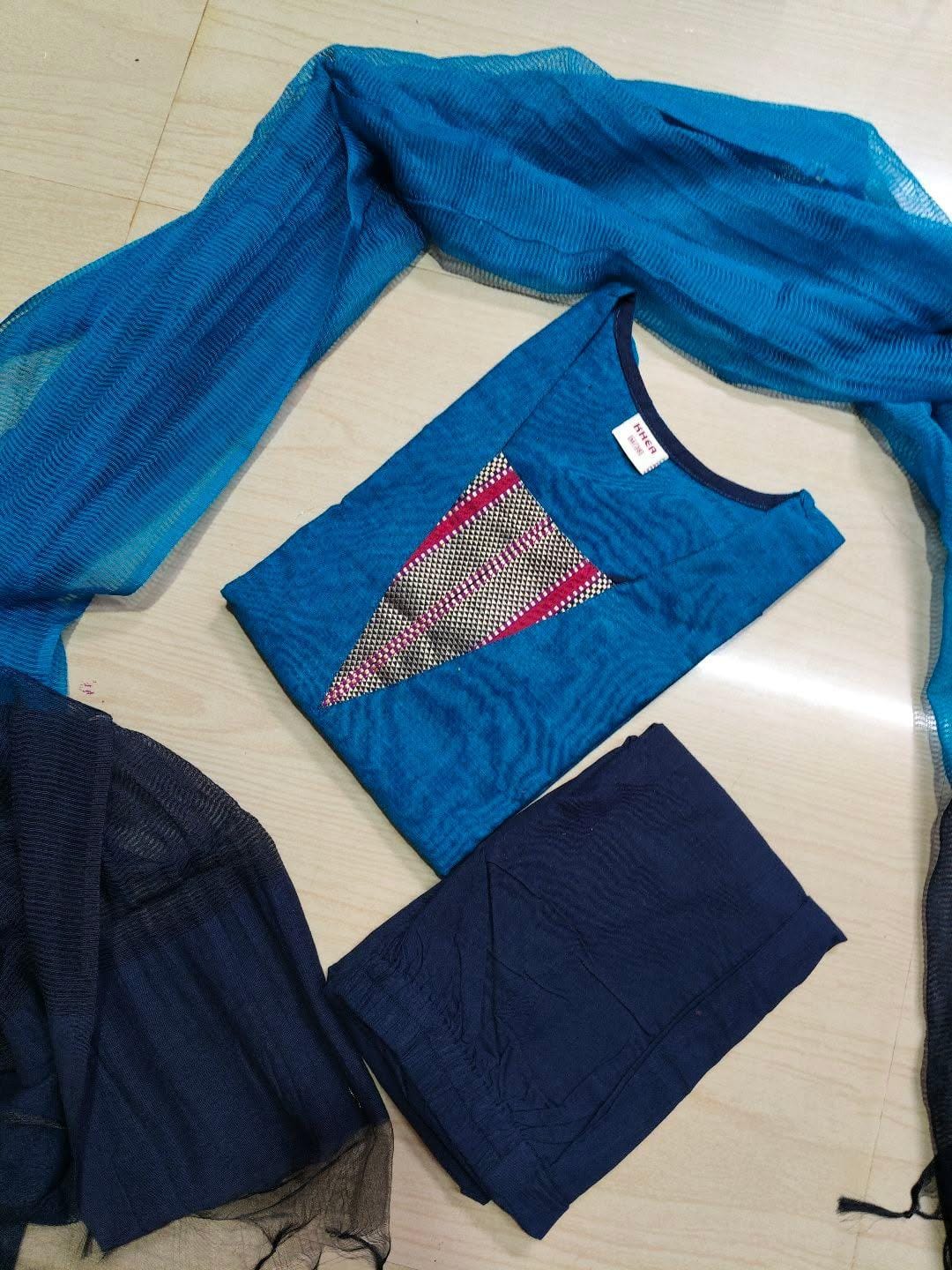 Petals Dupatta Sets  FDS283
