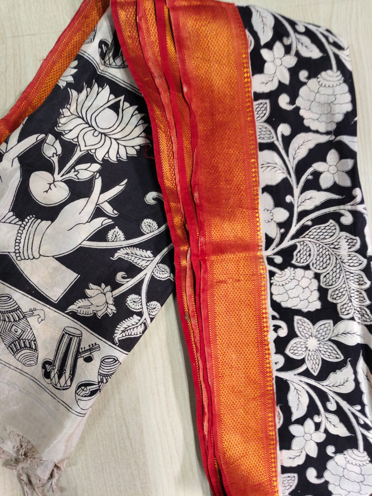 Kalamkari Pure Cotton Duppatas KCD28