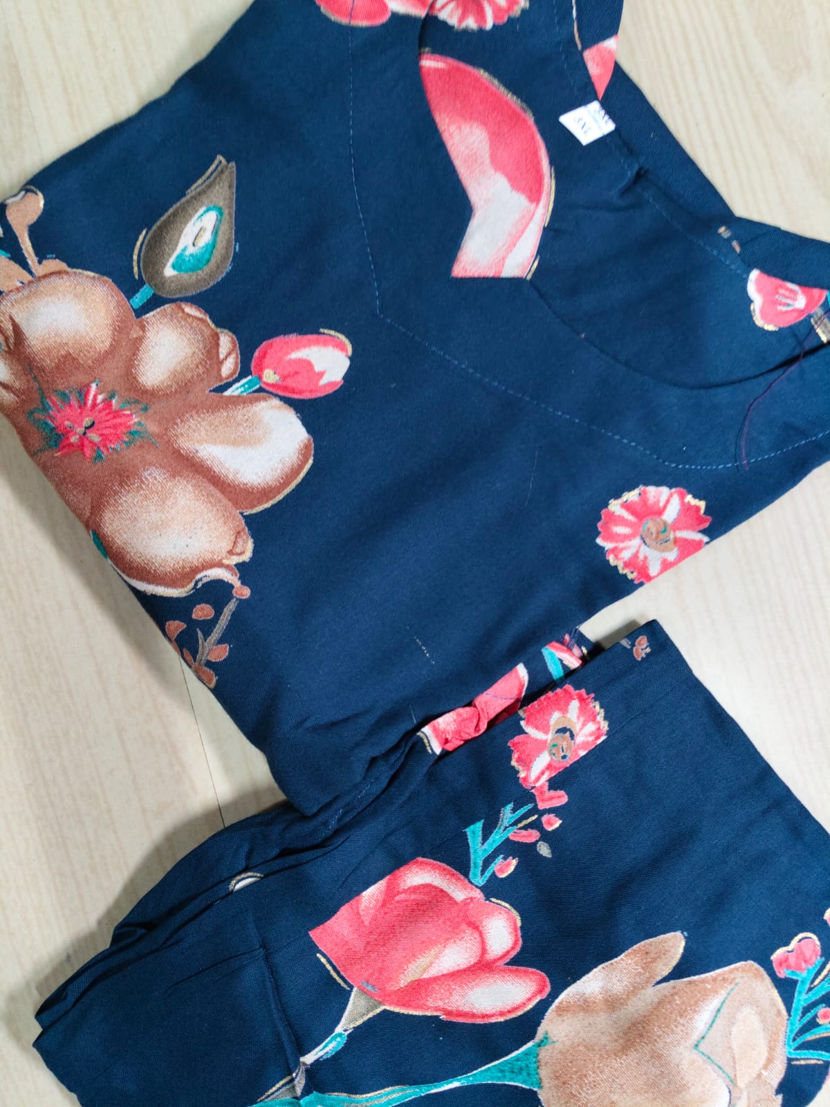 Cotton Kurti With Phant  CKP29