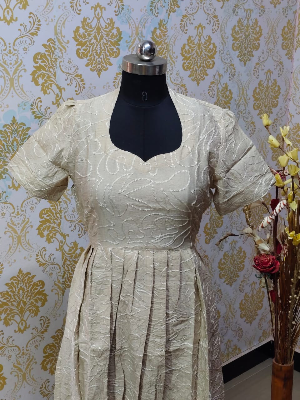 Premium Cotton Frock - CFF129