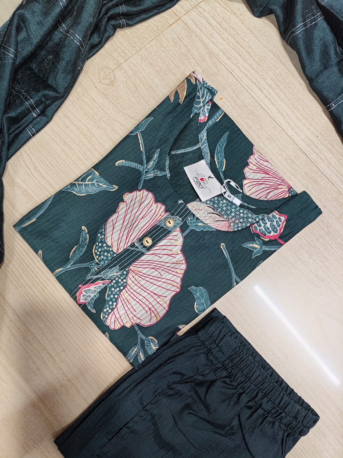 Premium Shiny Vetican Silk Kurti - SVK29