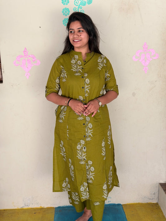 A-Line Cotton Kurti  AL02