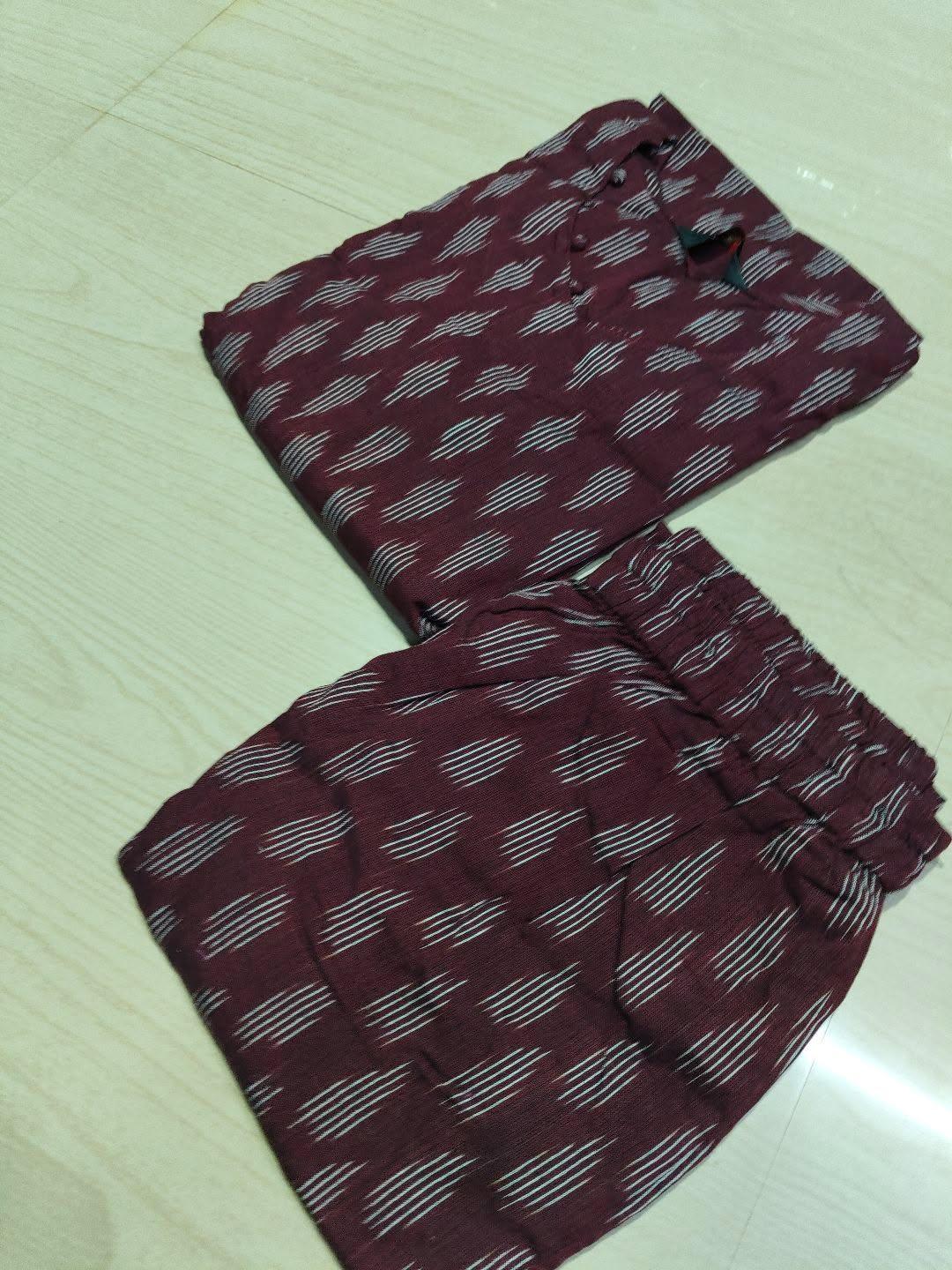 Ikkat Kurti With Phant  CKP02