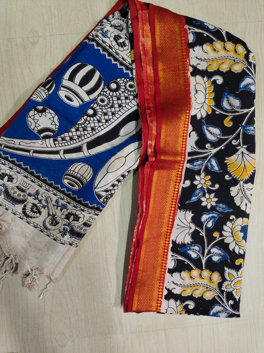 Kalamkari Pure Cotton Duppatas KCD30