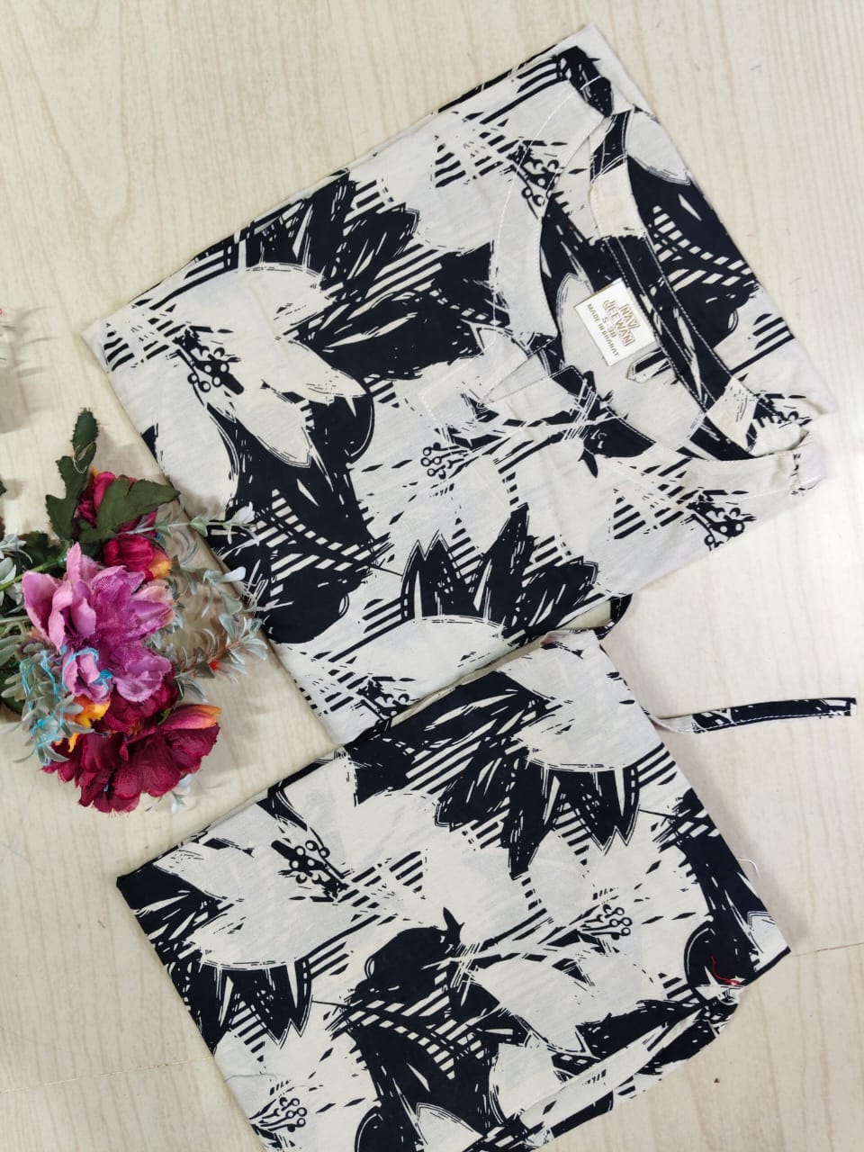 Cotton  Co-ord Sets ( night suits )  NSC132