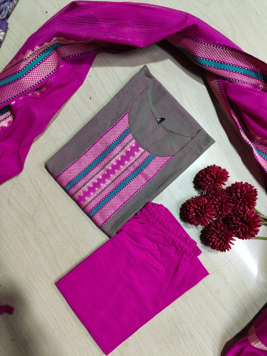 Petals Dupatta Sets  FDS233