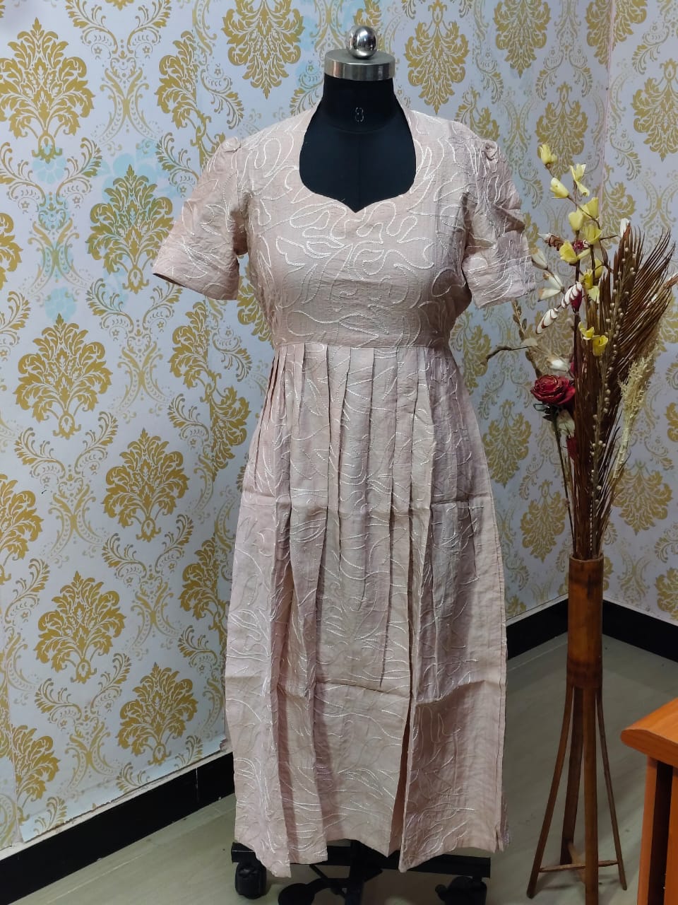 Premium Cotton Frock - CFF133
