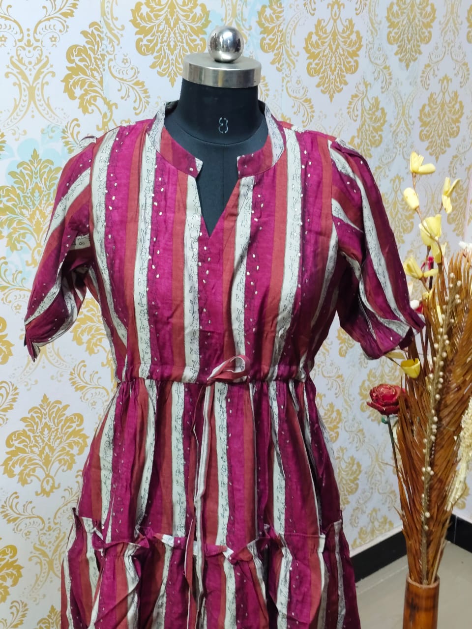 Premium Muslin Frock  CFF134