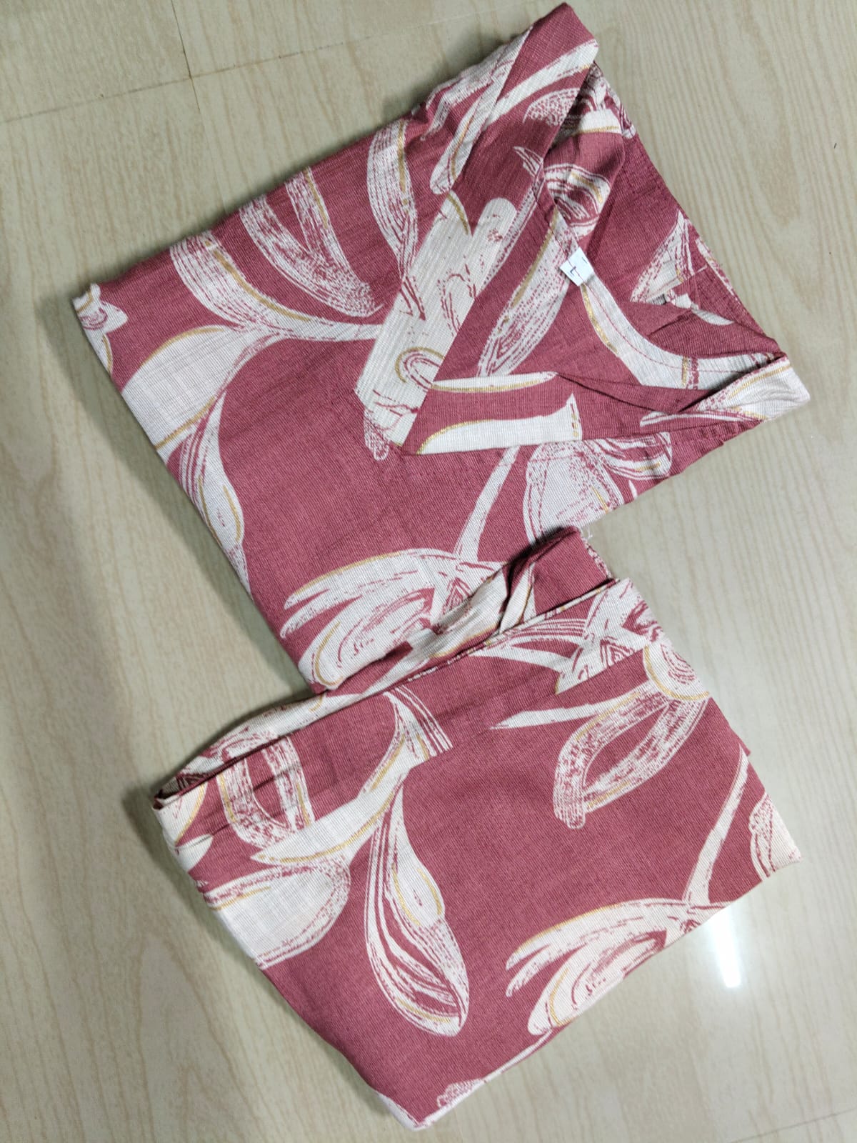 Cotton Kurti With Phant  CKP34