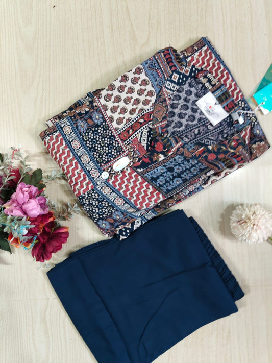 Vertican Silk Kurti - VS35