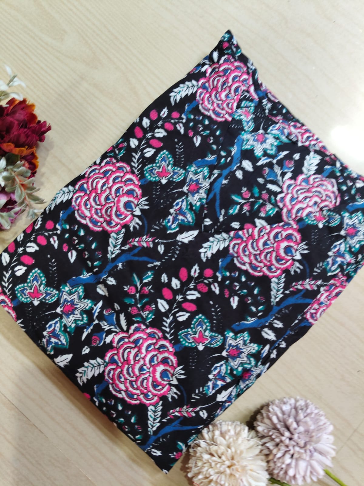 Cotton Floral Frock - CFF37