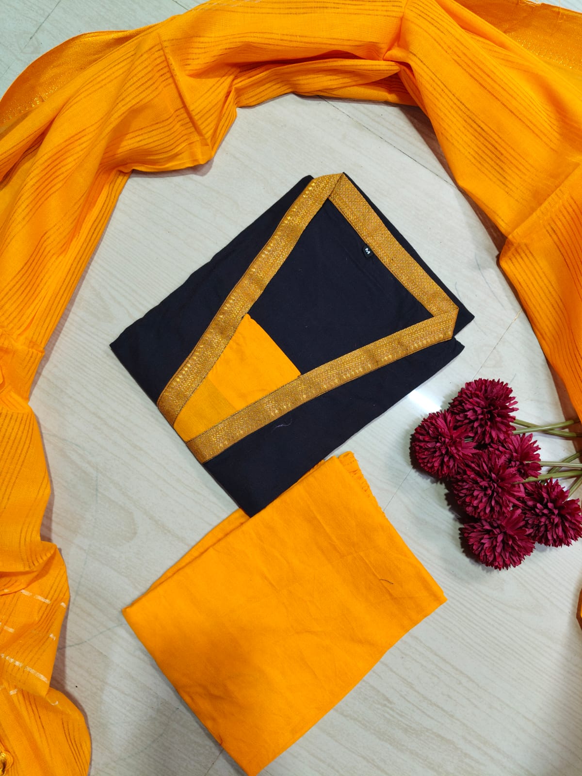 Petals Dupatta Sets  FDS236