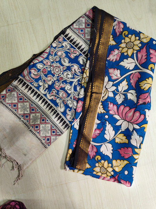 Kalamkari Pure Cotton Duppatas KCD36