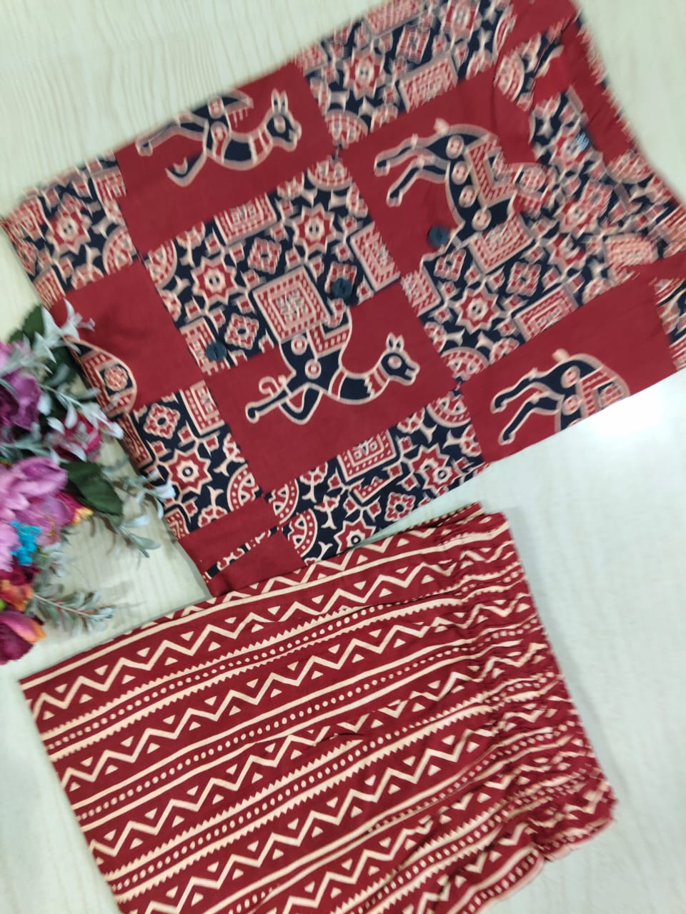 A-Line Cotton Kurti  AL136