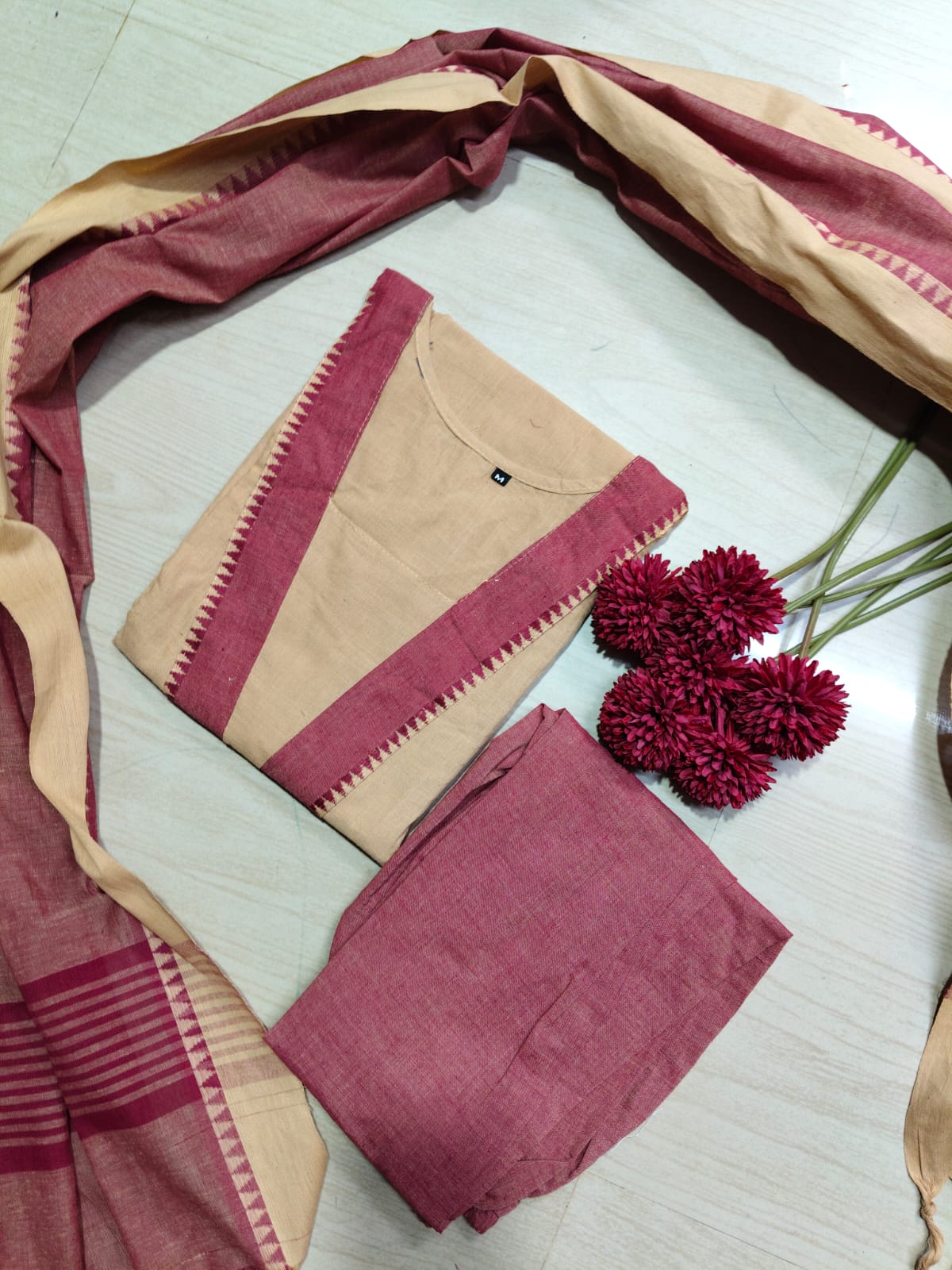 Petals Dupatta Sets  FDS238