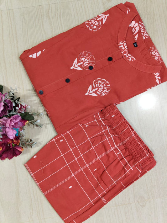 A-Line Cotton Kurti  AL139