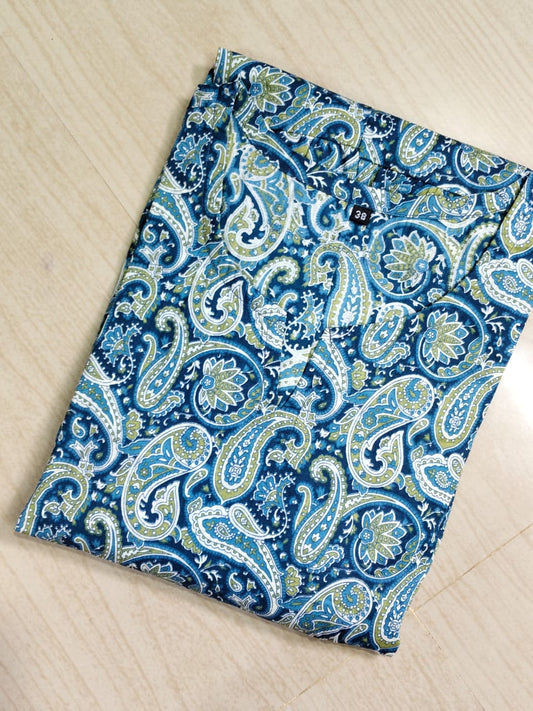 Cotton Long Sleveless Frocks CLF39