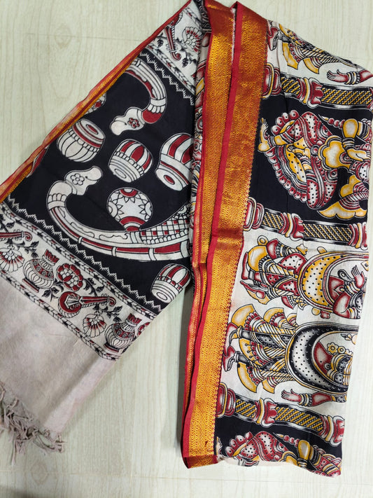 Kalamkari Pure Cotton Duppatas KCD38