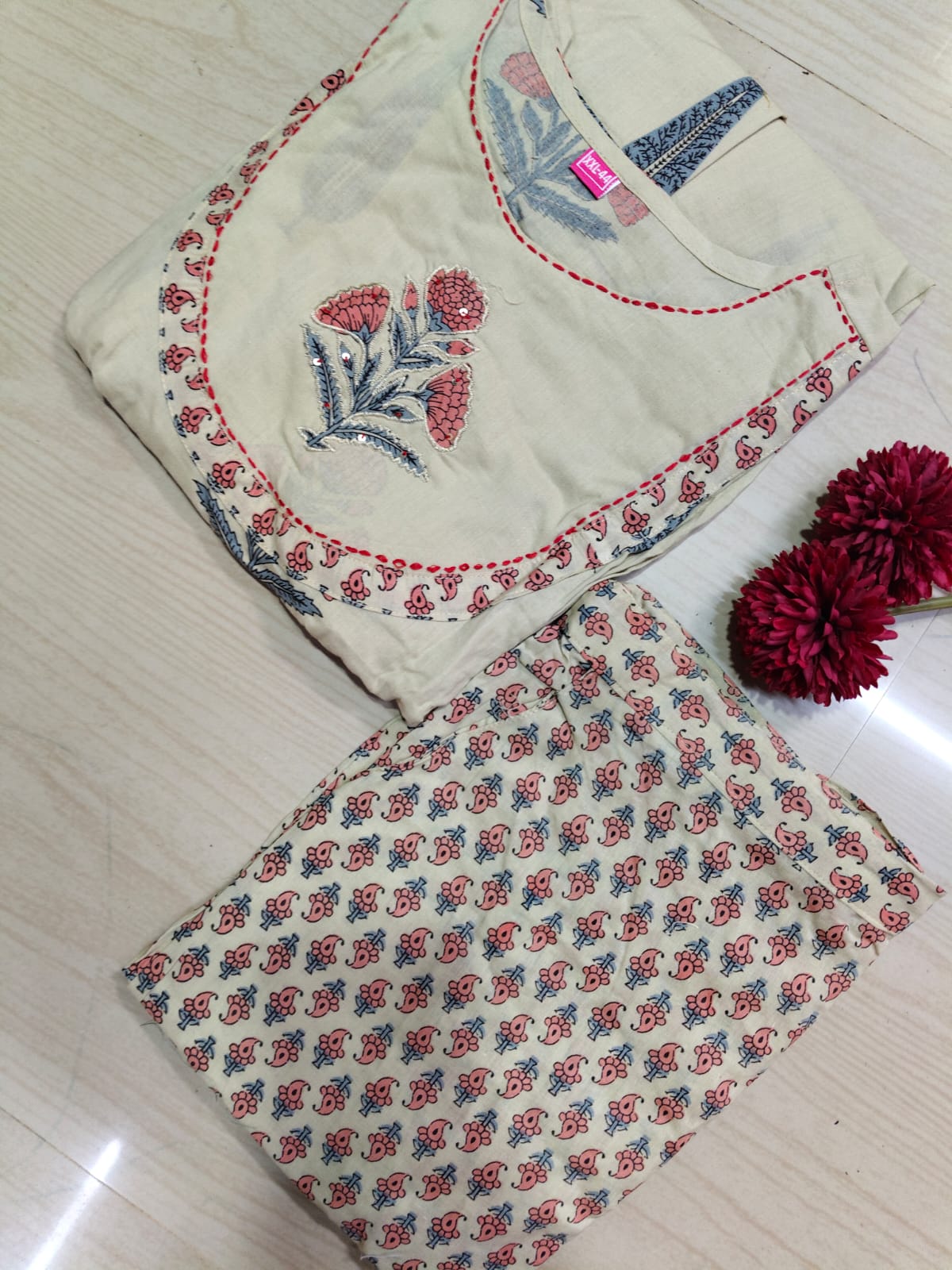 Cotton Co-ord Sets ( night suits )  NSC03