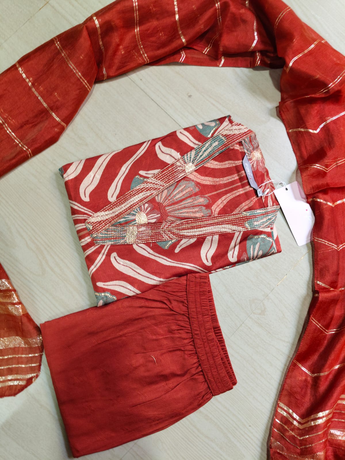 Premium Shiny Vetican Silk Kurti - SVK40