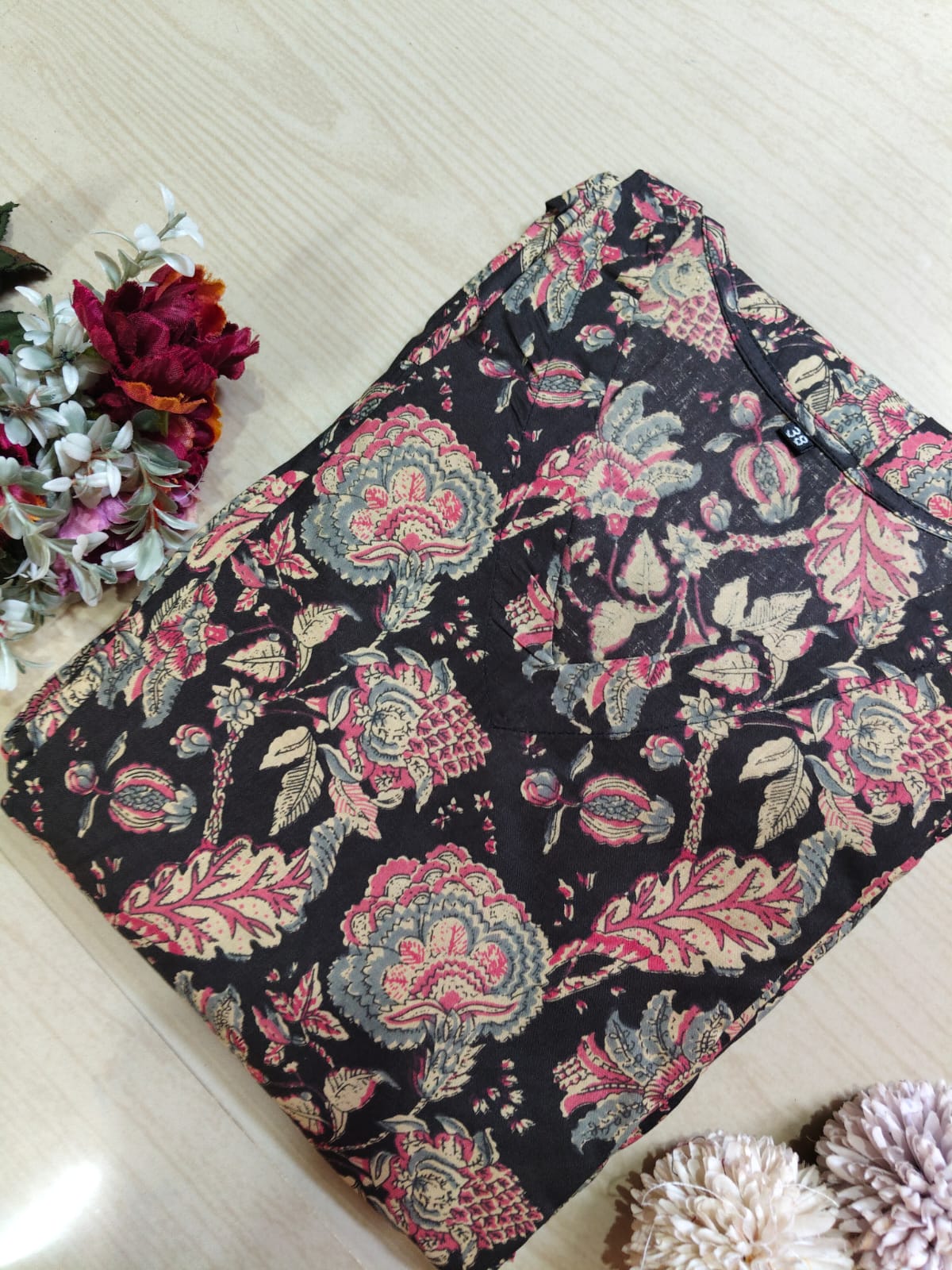 Cotton Floral Frock - CFF40