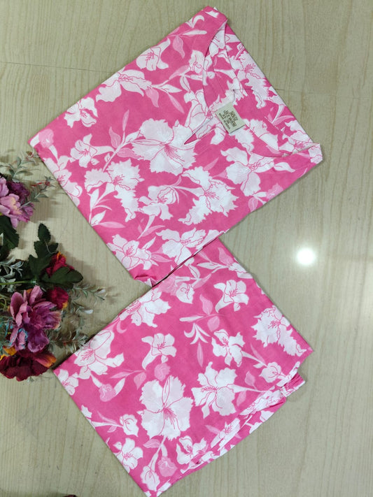 Cotton  Co-ord Sets ( night suits )  NSC143