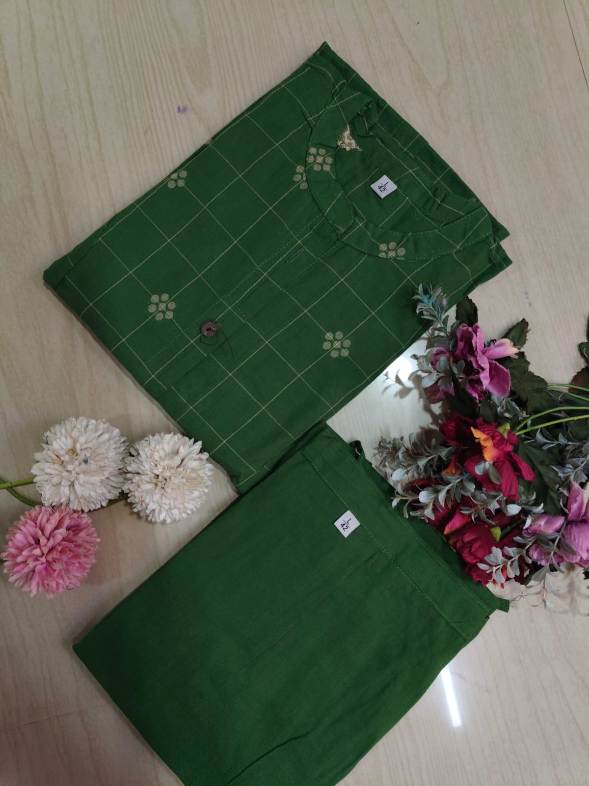 A-Line Cotton Kurti  AL343