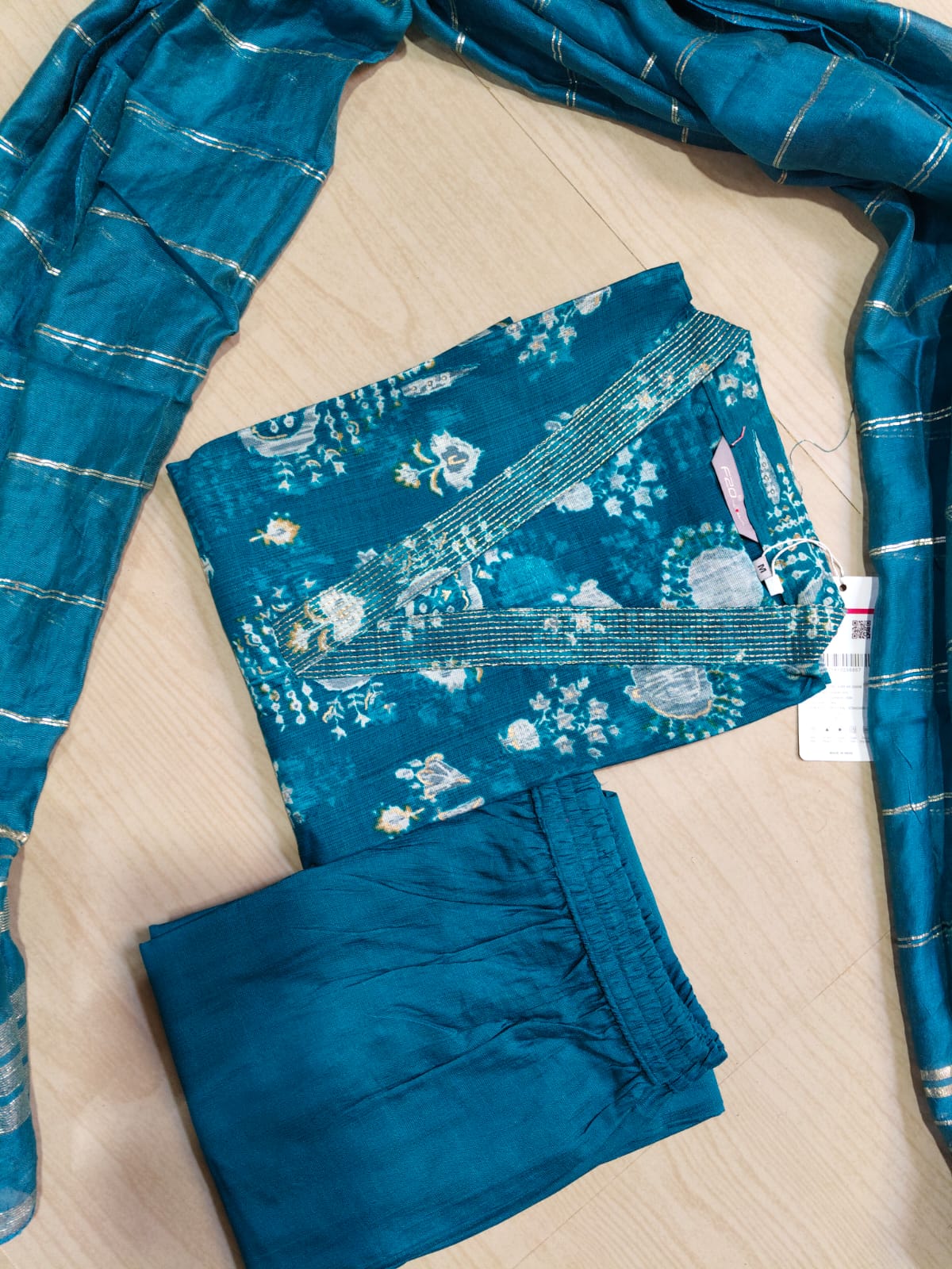 Premium Shiny Vetican Silk Kurti - SVK43