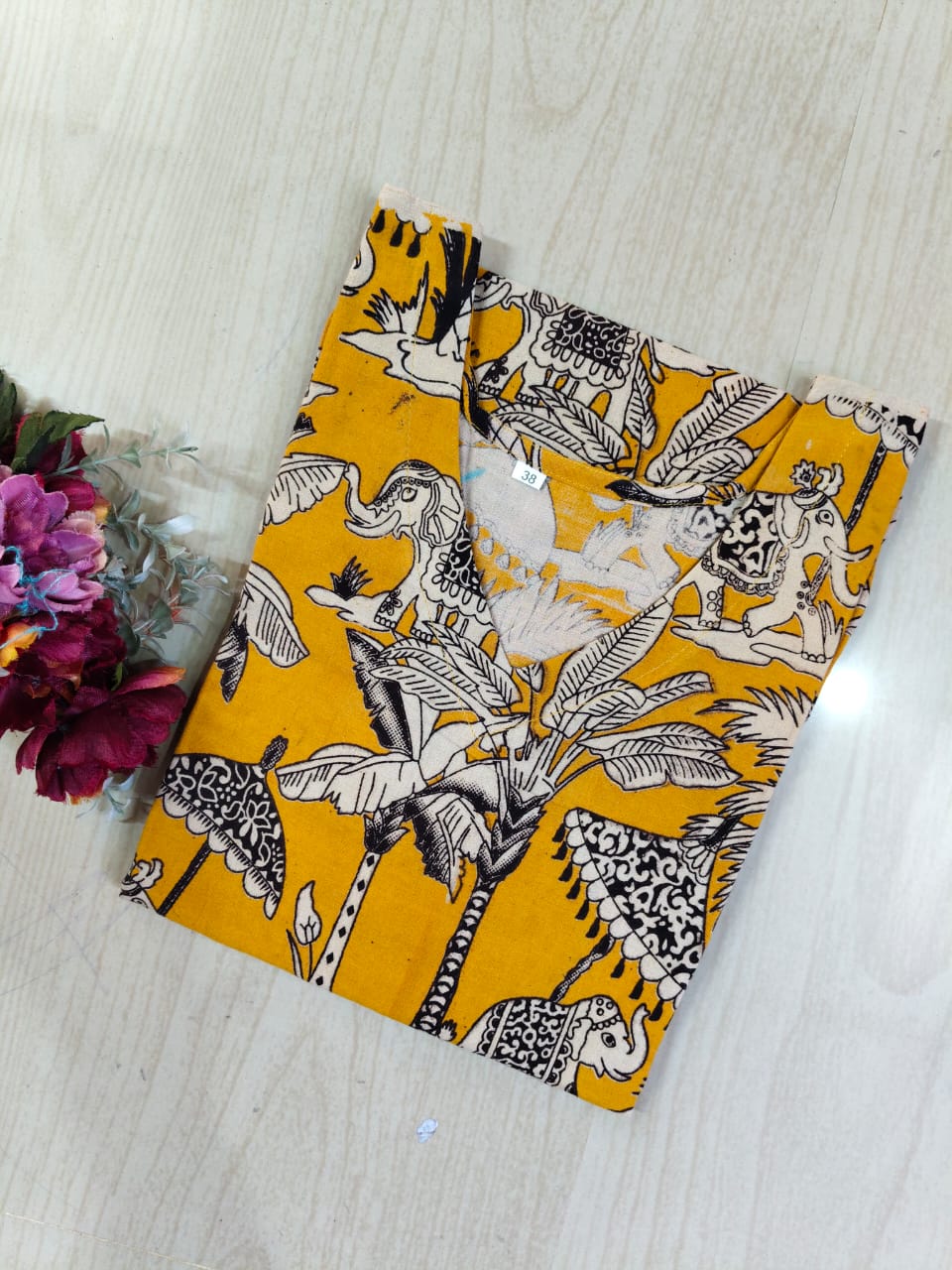 Kalamkari Kurtis KK44