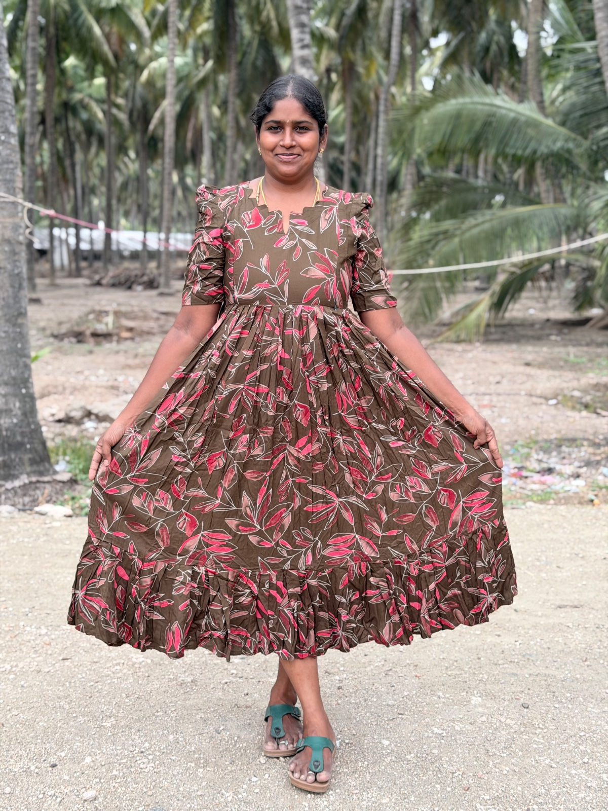 Premium Rayon Feeding Frock  IFF45