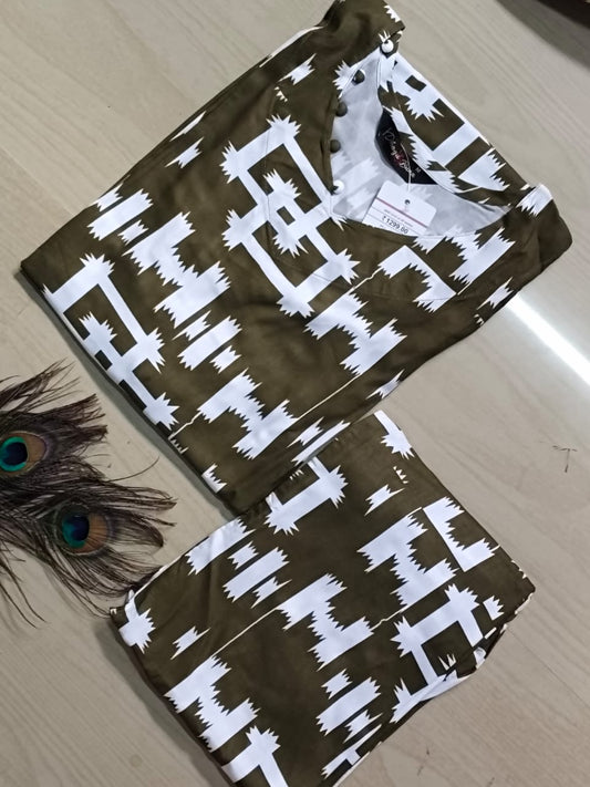 Cotton Capsule Kurti - PK246