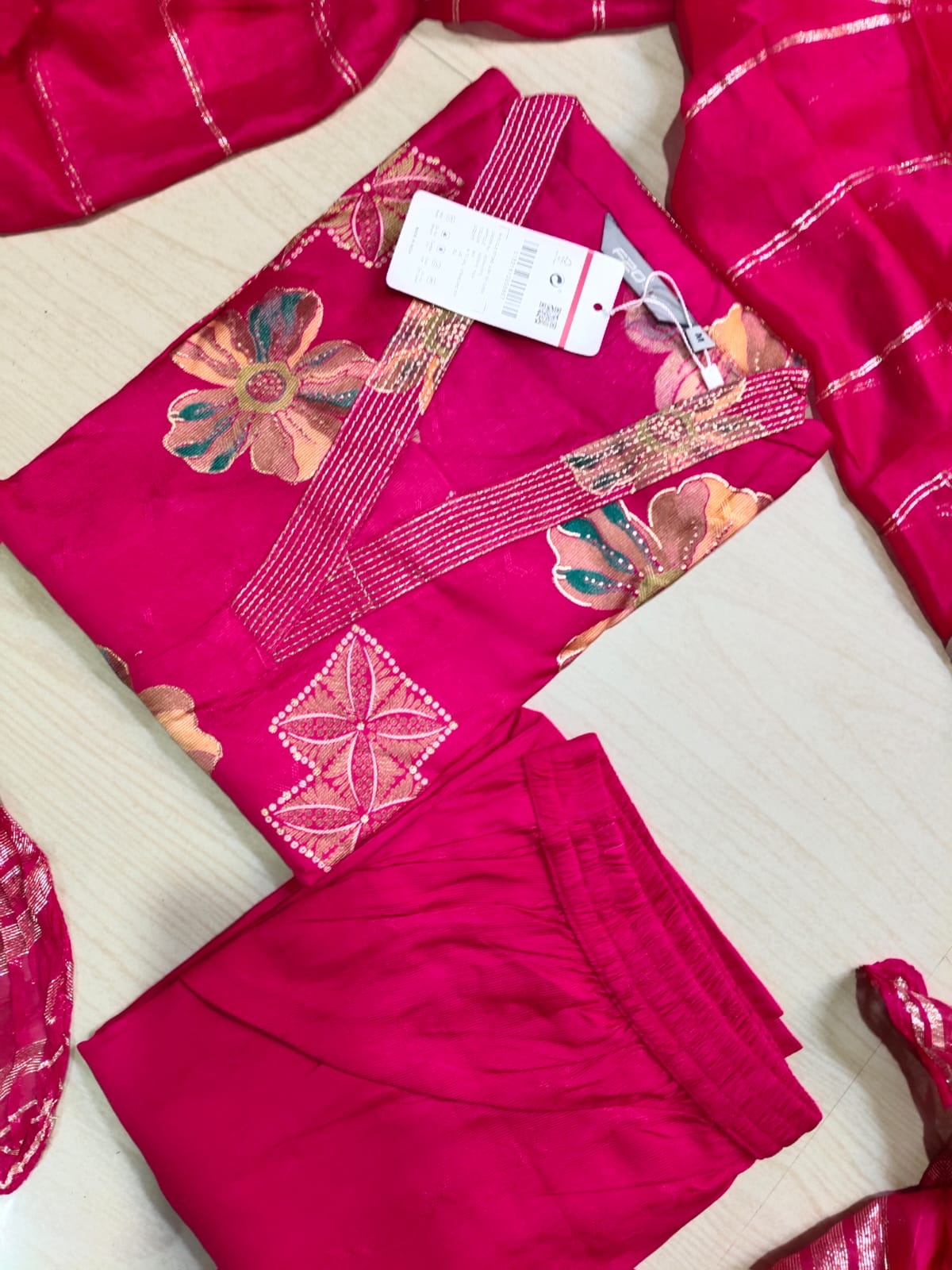 Premium Shiny Vetican Silk Kurti - SVK46