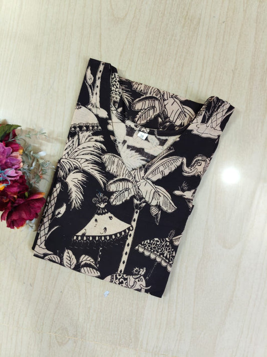 Kalamkari Kurtis KK47