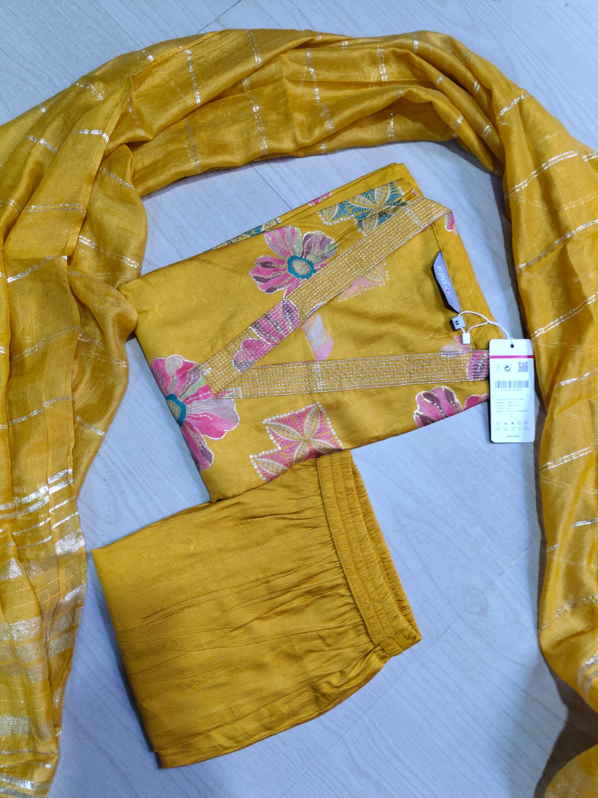 Premium Shiny Vetican Silk Kurti - SVK47