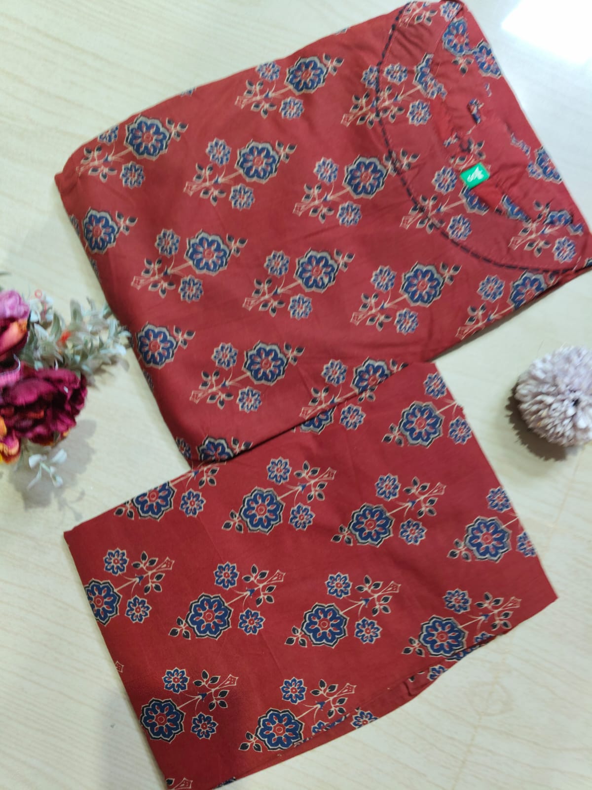 Cotton Kurti With Phant  CKP04