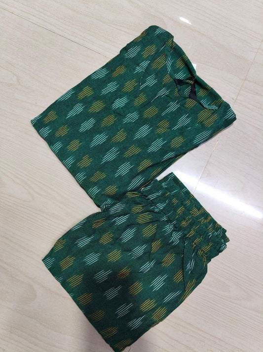 Ikkat Kurti With Phant  CKP04