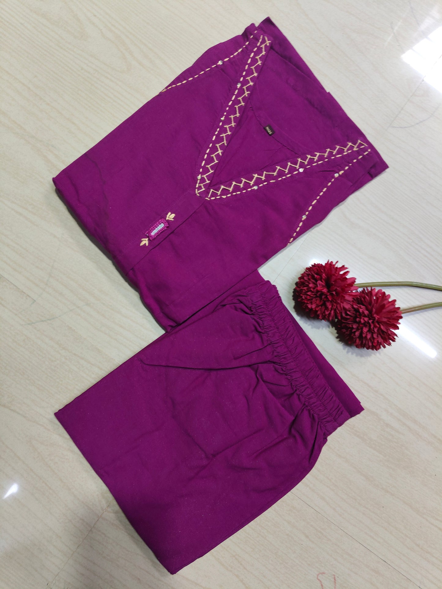 Cotton Co-ord Sets ( Sleeveless )  NSC04